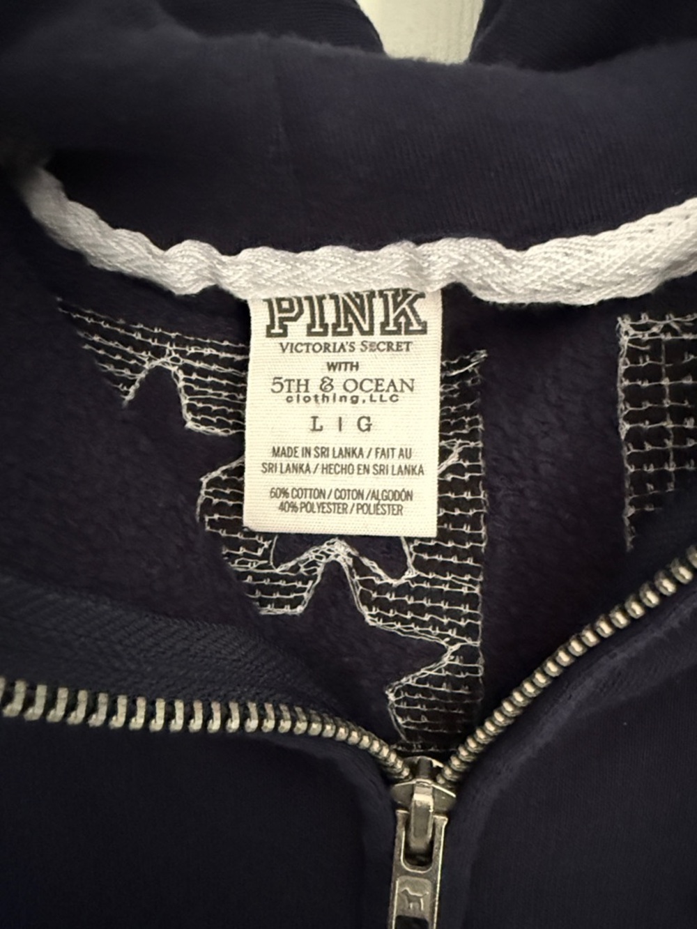 PINK Milwaukee Brewers Hoodie with White Trim and Contrast Stitching - Picture 2 of 3